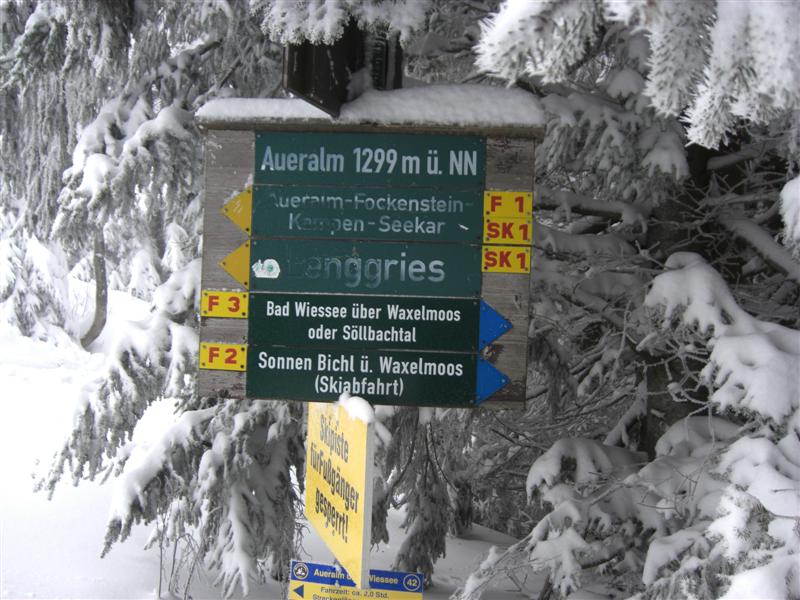 Schneeschuhtour Aueralm
